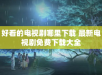 好看的电视剧哪里下载 最新电视剧免费下载大全
