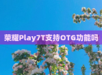 荣耀Play7T支持OTG功能吗