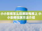 小小影视怎么投屏到电视上 小小影视投屏方法介绍