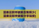蓝奏云软件<strong>破解</strong>合集辉少(蓝奏云软件<strong>破解</strong>分享链接)