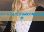 ios16.2正式版描述文件在哪<strong>下载</strong>