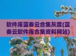 软件库蓝奏云合集灰度(蓝奏云软件库合集资料网站)
