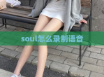 soul怎么录制语音