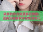 <strong>破解</strong>软件合集蓝奏云网盘(蓝奏云<strong>破解</strong>软件合集资料汇总)
