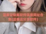 蓝奏云<strong>破解</strong>软件链接网址合集(蓝奏云分享软件)