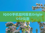 iQOO手机如何报名OriginOS3公测