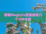 荣耀MagicVs至臻版有几个SIM卡槽