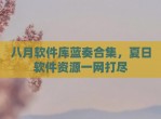 八月软件库蓝奏合集，夏日软件资源一网打尽