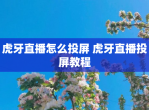 虎牙直播怎么投屏 虎牙直播投屏教程