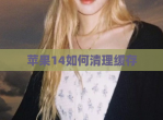 苹果14如何清理缓存