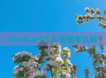 draft.art怎么画画怎么玩