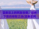 蓝奏云上的阿友合集，软件下载的明智之选(蓝奏云阿能软件库)
