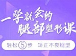 腿部塑形课程腿型矫正系列