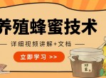 教程<strong>分享</strong>蜜蜂养殖技术