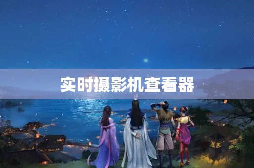 实时摄影机查看器