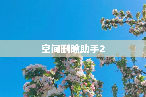 空间删除助手2