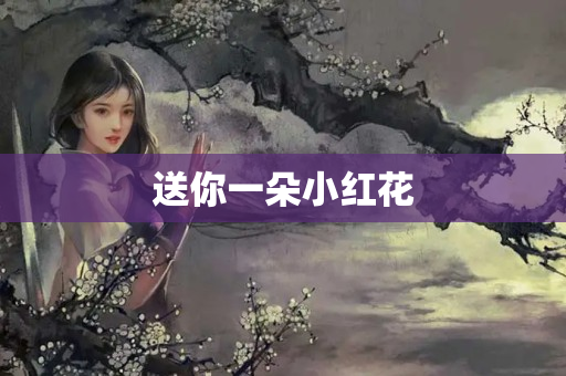 送你一朵小红花
