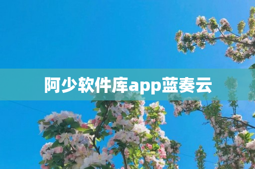 阿少软件库app蓝奏云