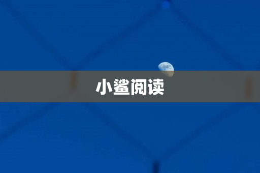 小鲨阅读