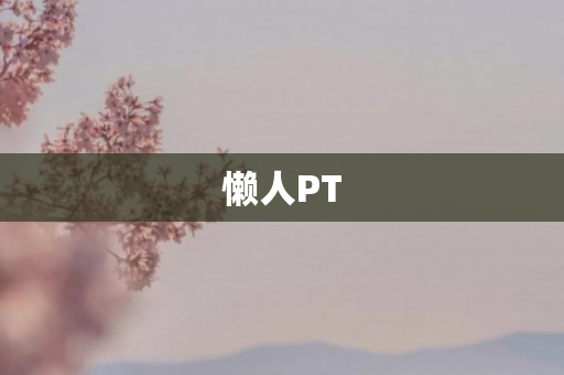 懒人PT