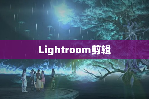 Lightroom剪辑