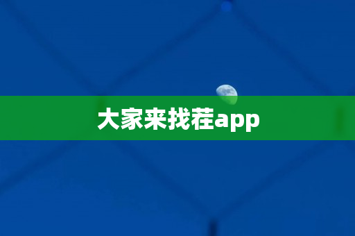 大家来找茬app