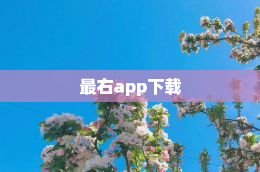 最右app下载