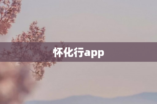 怀化行app