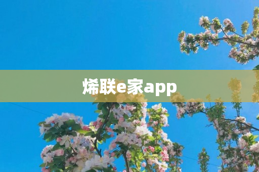 烯联e家app