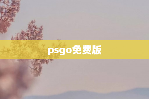 psgo免费版