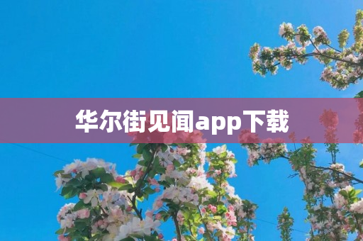 华尔街见闻app下载