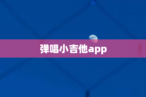 弹唱小吉他app