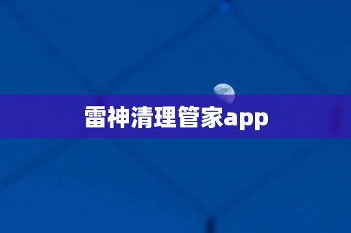 雷神清理管家app