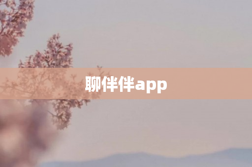 聊伴伴app