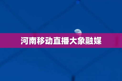 河南移动直播大象融媒