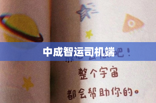 中成智运司机端