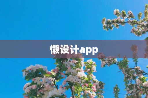 懒设计app