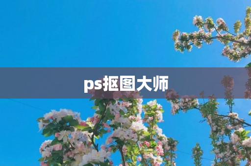 ps抠图大师
