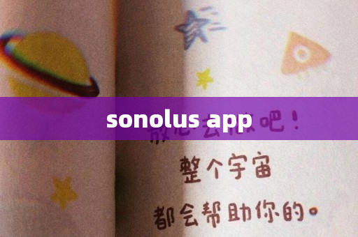 sonolus app