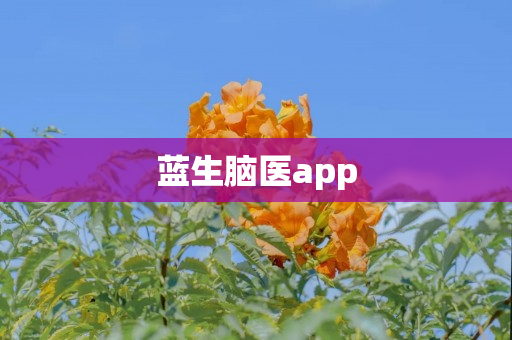 蓝生脑医app
