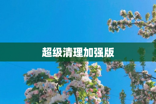 超级清理加强版