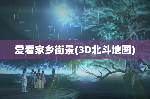 爱看家乡街景(3D北斗地图)