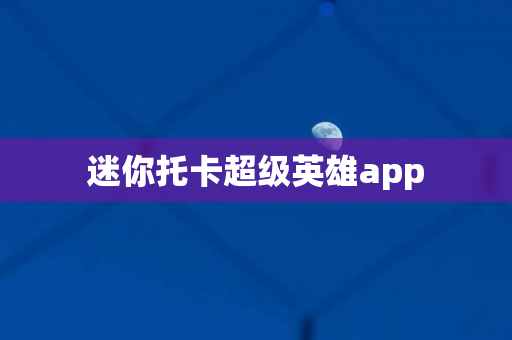 迷你托卡超级英雄app