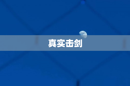 真实击剑