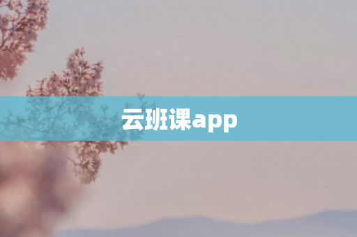 云班课app