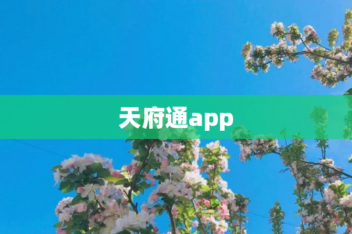 天府通app