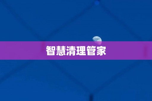 智慧清理管家
