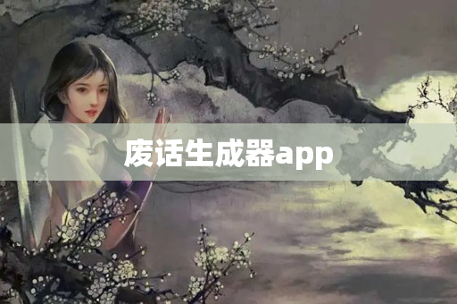 废话生成器app