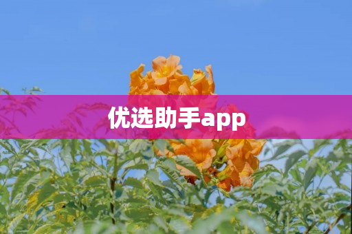 优选助手app