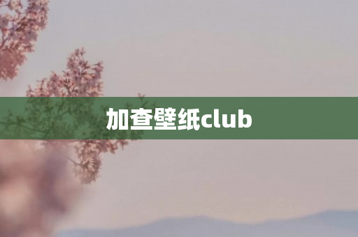 加查壁纸club